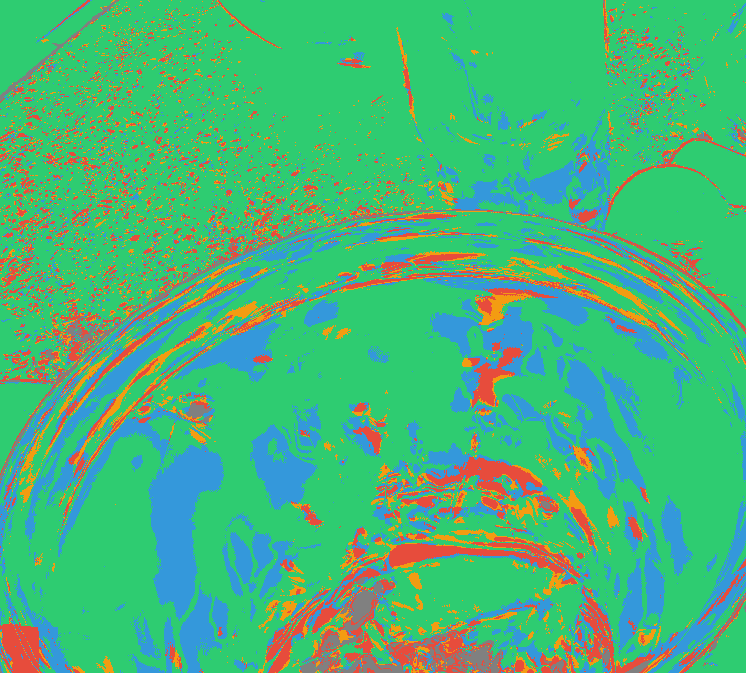 DRC quadrant triage visualization for the hero teaser panel.