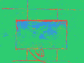 Room quadrant overlay result image.