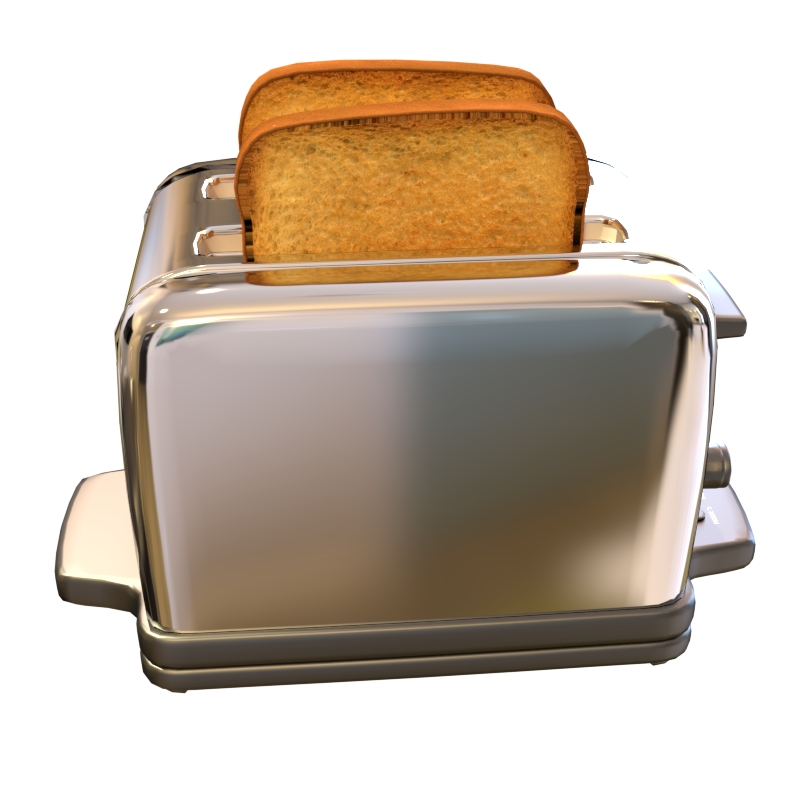 Toaster RGB comparison image.